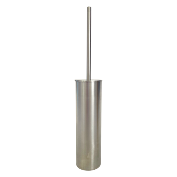 001 Tall round free-standing toilet brush