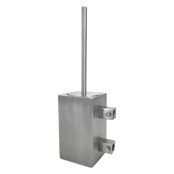 049 Short square wall-mounted toilet brush