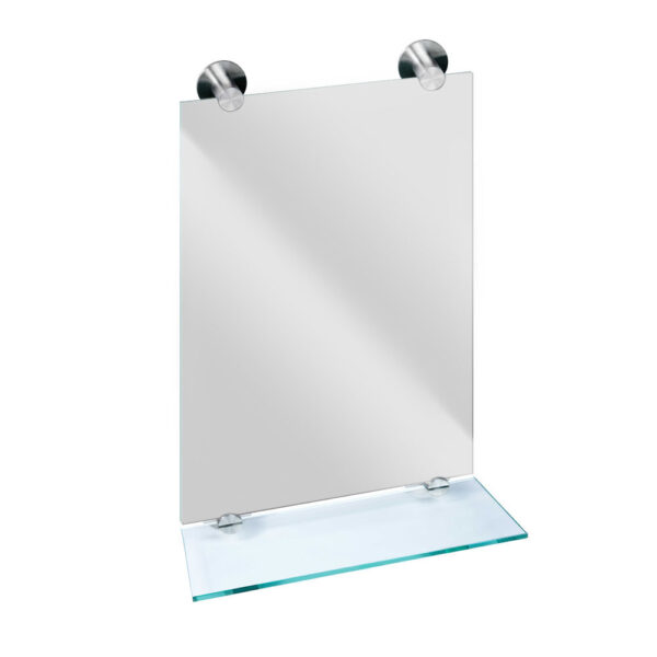 Round Mirror & Glass Shelf Brackets (per one) - Image 2