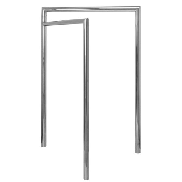 074 Free-standing towel stand with swivel leg