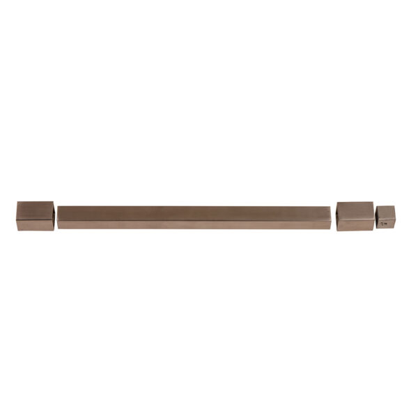 Wardrobe Rail With Hidden Bracket – Square - Image 2