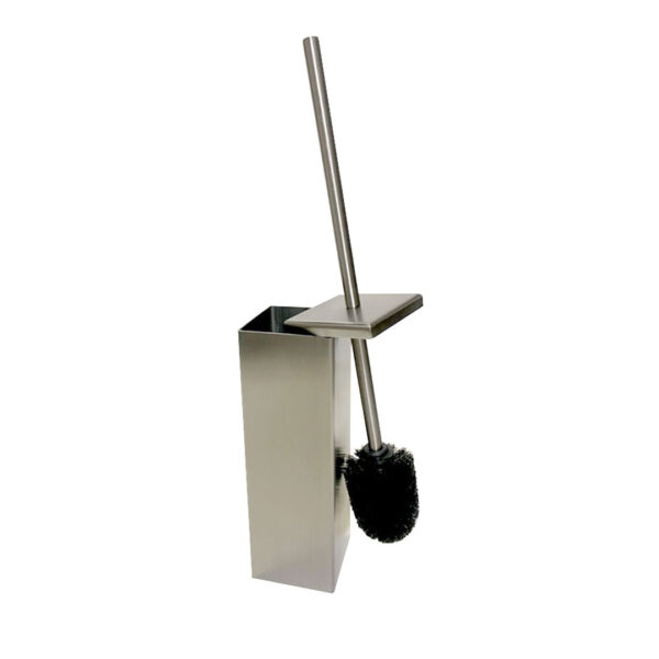 097 Tall square toilet brush with square lid - Image 2
