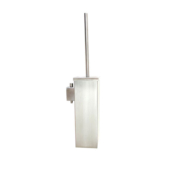 098 Tall square wall-mounted toilet brush with sq lid