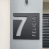 Cut-Out Plate Signage