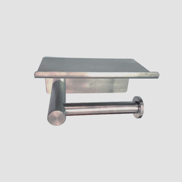 Toilet Roll Holder with Shelf - Image 2