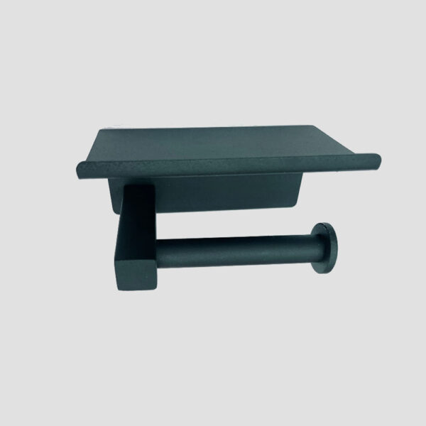 Toilet Roll Holder with Shelf - Image 2